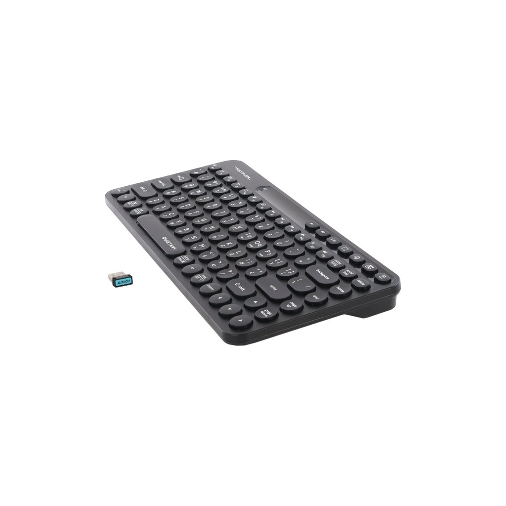 Клавіатура A4Tech FBK36C Wireless/Bluetooth Black (4711421000222) фото5