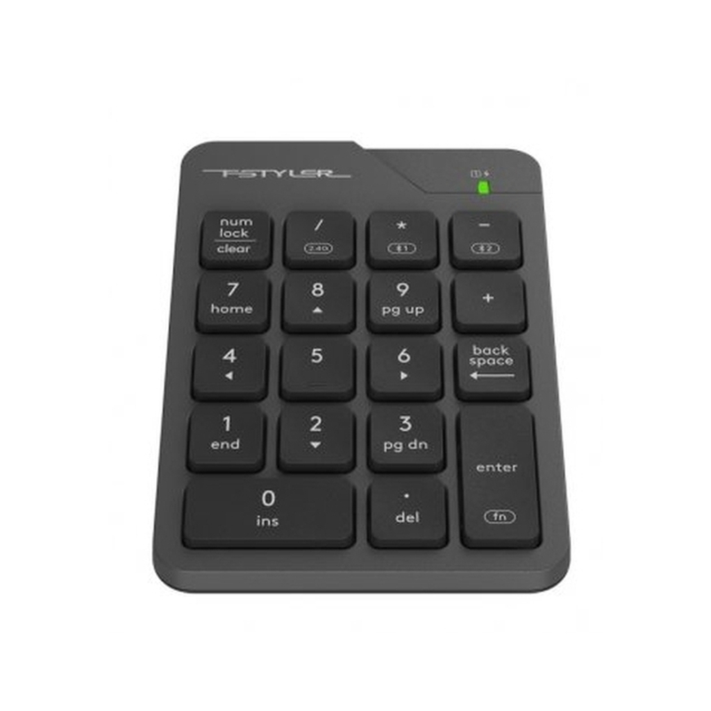 Клавіатура A4Tech FBK21C Wireless/Bluetooth Smoky Grey (4711421995108) фото