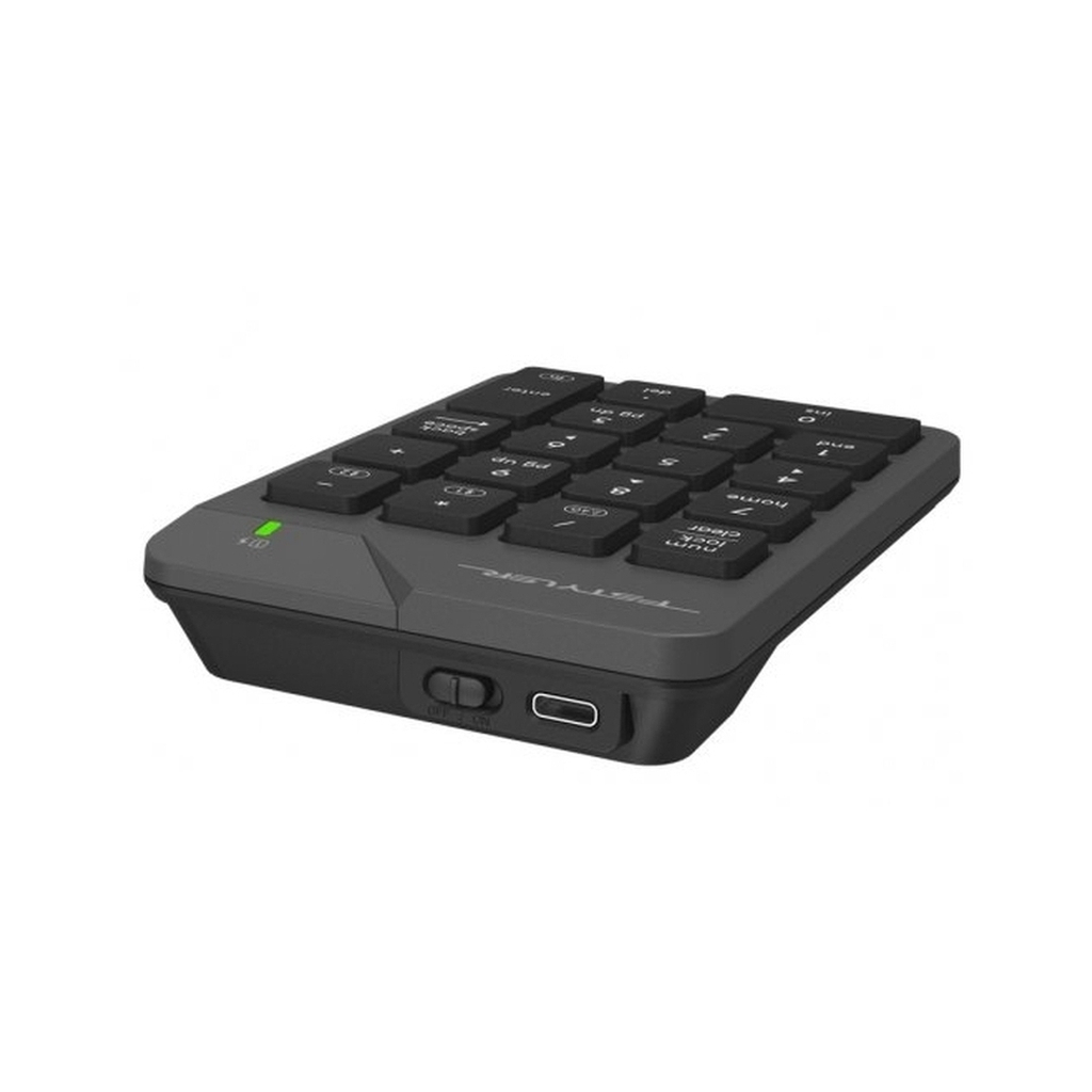 Клавіатура A4Tech FBK21C Wireless/Bluetooth Smoky Grey (4711421995108) фото