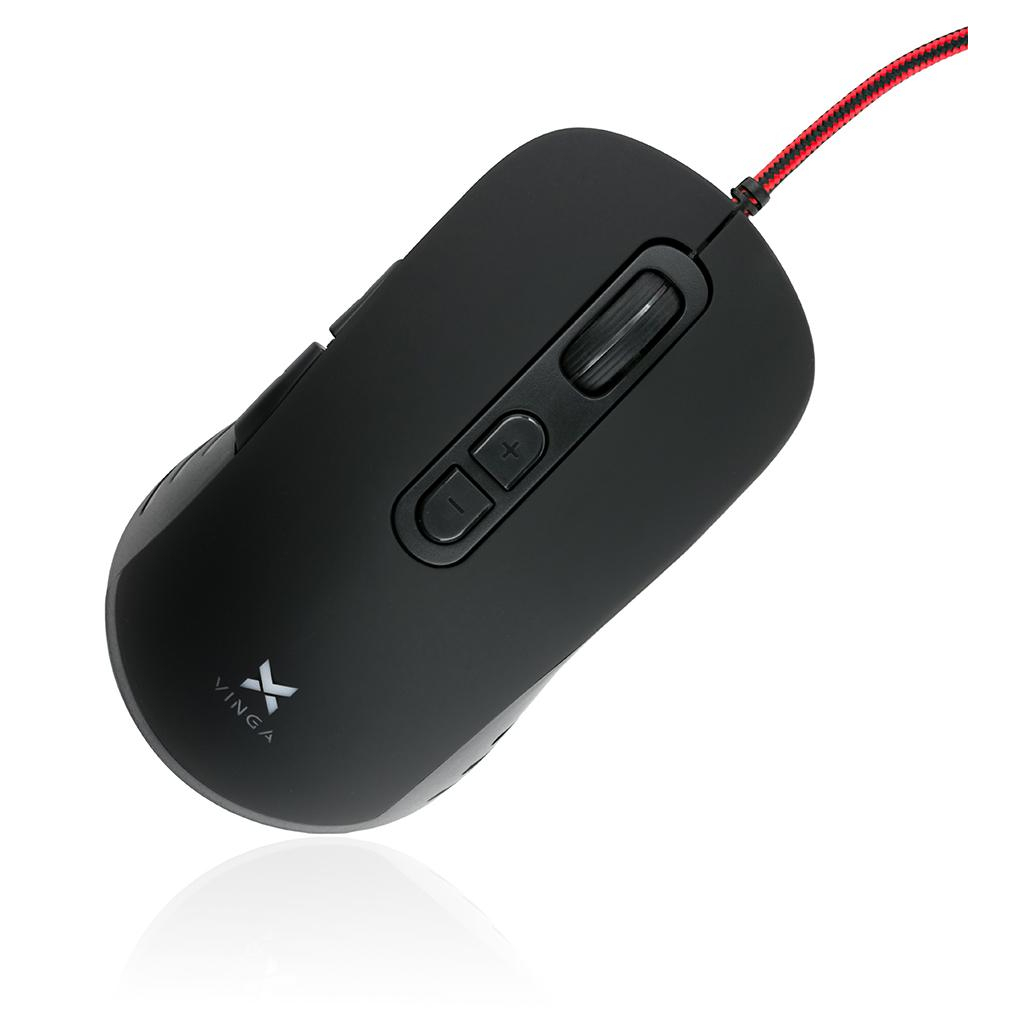 Ігрова мишка Vinga MSG-868 Silent black фото2
