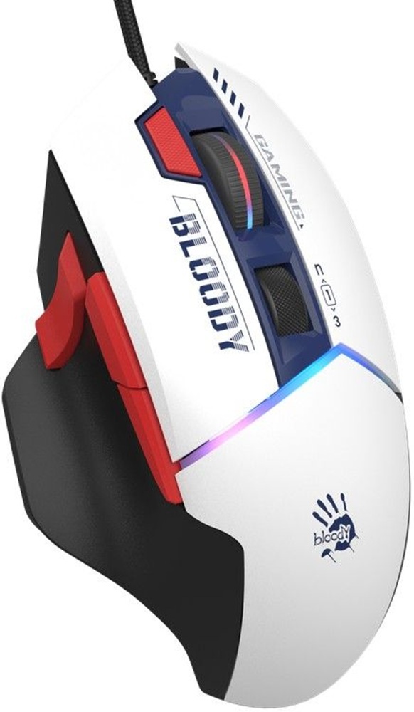 Игровая мышь A4Tech Bloody W95 Ultra USB White/Black (4711421002325) фото2