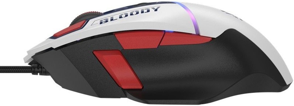 Игровая мышь A4Tech Bloody W95 Ultra USB White/Black (4711421002325) фото3