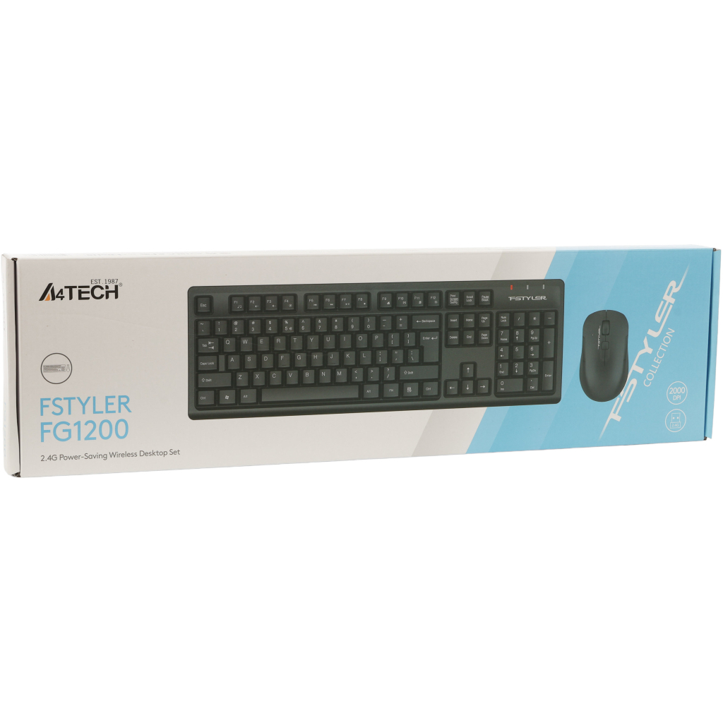 Комплект A4Tech FG1200 Wireless UA Black (4711421003186) фото5