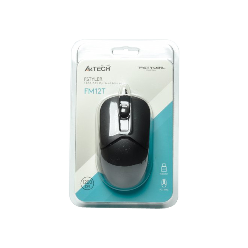 Мишка A4Tech FM12T USB Black (4711421990202) фото10