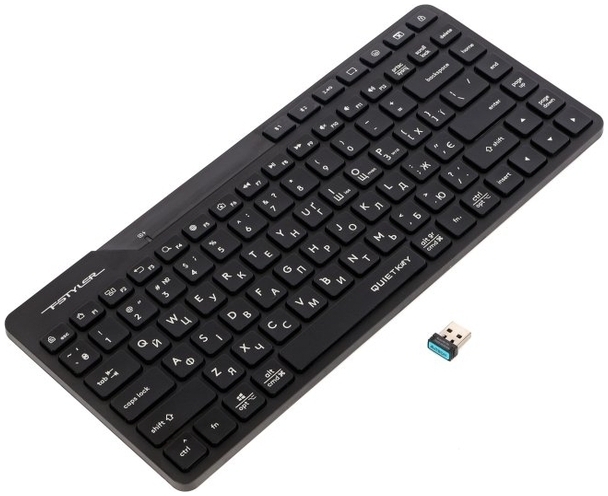 Клавіатура A4Tech FBK26C AS Wireless/Bluetooth Black (4711421000208) фото