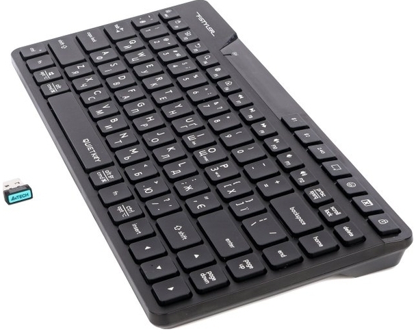 Клавіатура A4Tech FBK26C AS Wireless/Bluetooth Black (4711421000208) фото