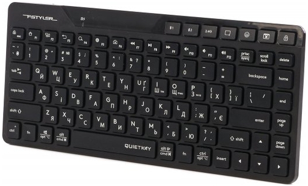 Клавіатура A4Tech FBK26C AS Wireless/Bluetooth Black (4711421000208) фото