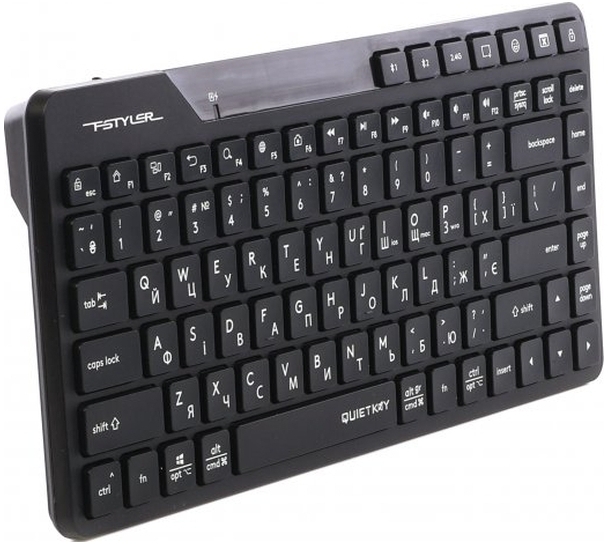 Клавіатура A4Tech FBK26C AS Wireless/Bluetooth Black (4711421000208) фото