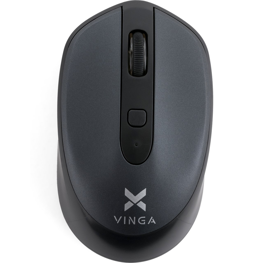 Мишка Vinga MSW-908 Silent Click grey фото3