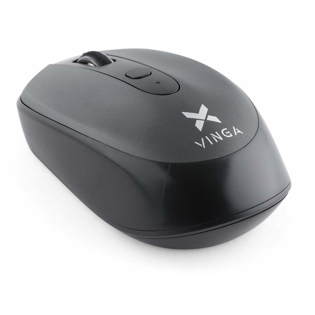 Мишка Vinga MSW-908 Silent Click grey фото7