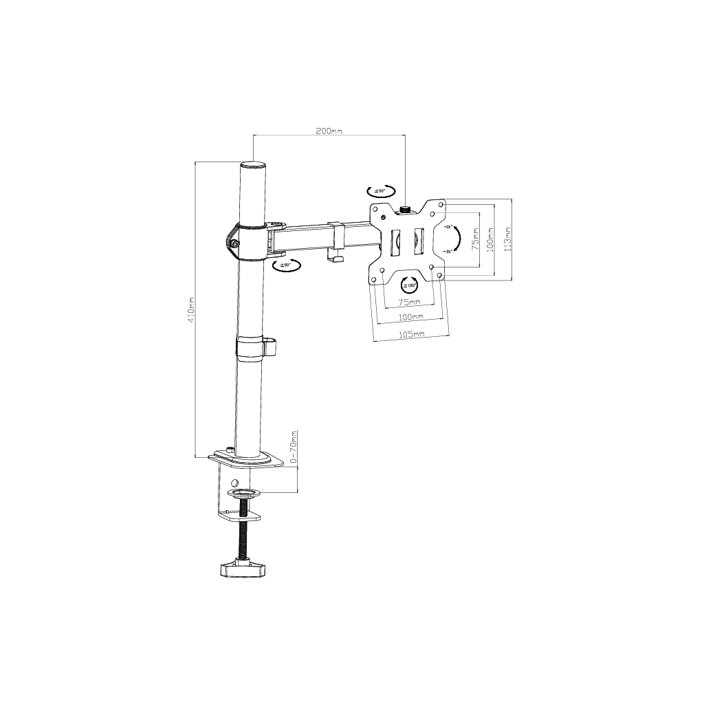 Кронштейн Vinga TD31-1051 фото7