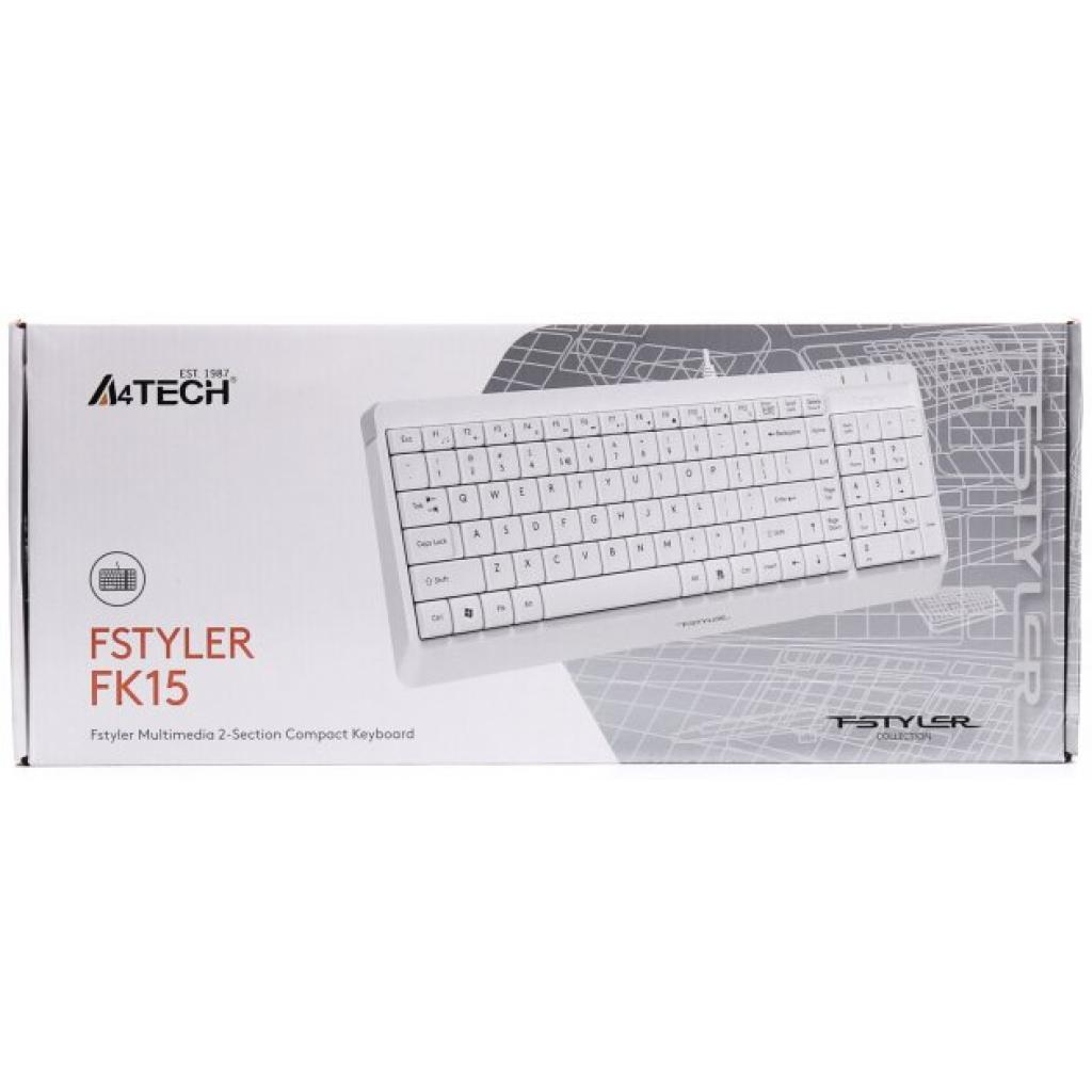 Клавиатура A4Tech FK15 White (4711421956888) фото10