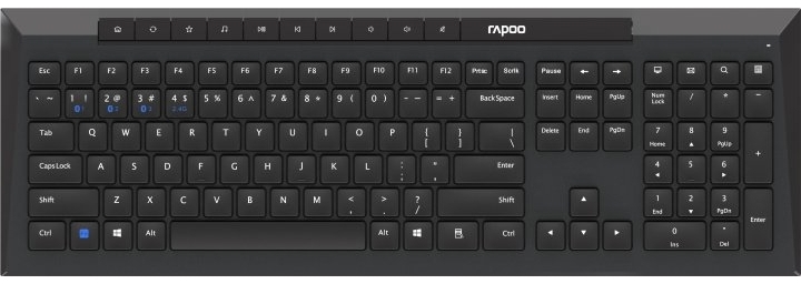 Комплект Rapoo 8210M Wireless Black (8210M black) фото4