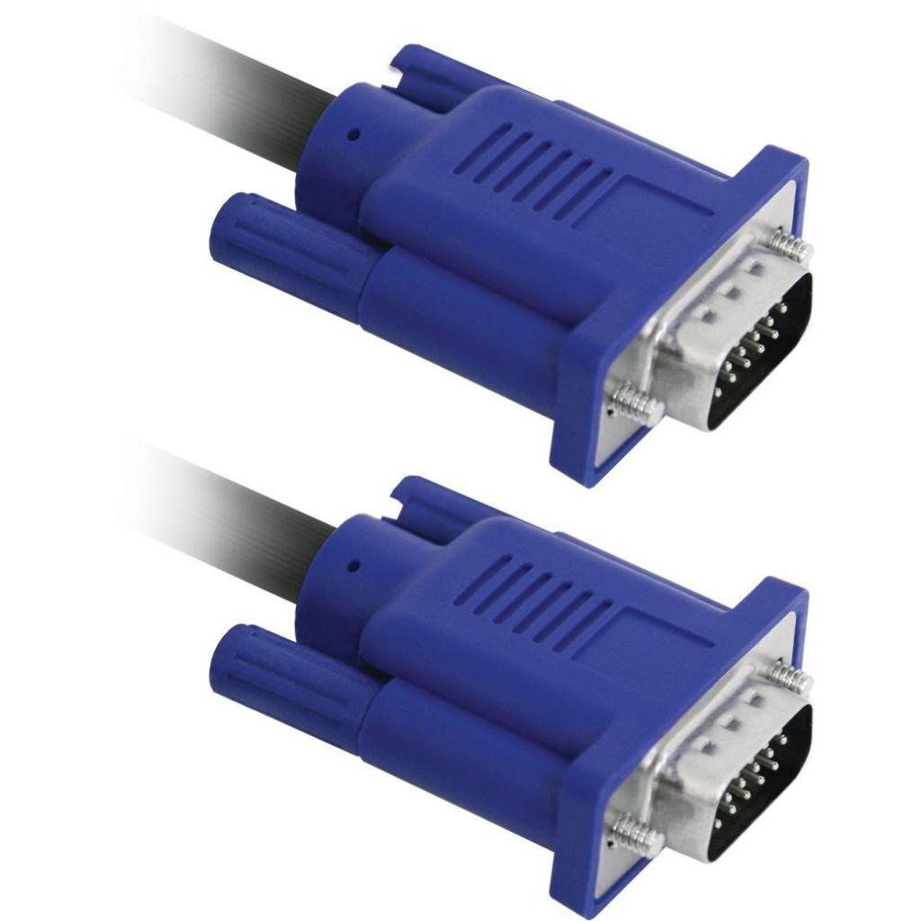 Кабель мультимедійний VGA M to VGA M 1.8m Defender (87410) фото