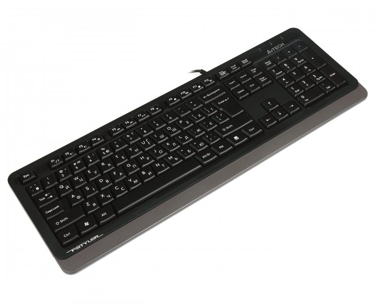 Клавіатура A4Tech FKS10 USB Grey (4711421963329) фото3