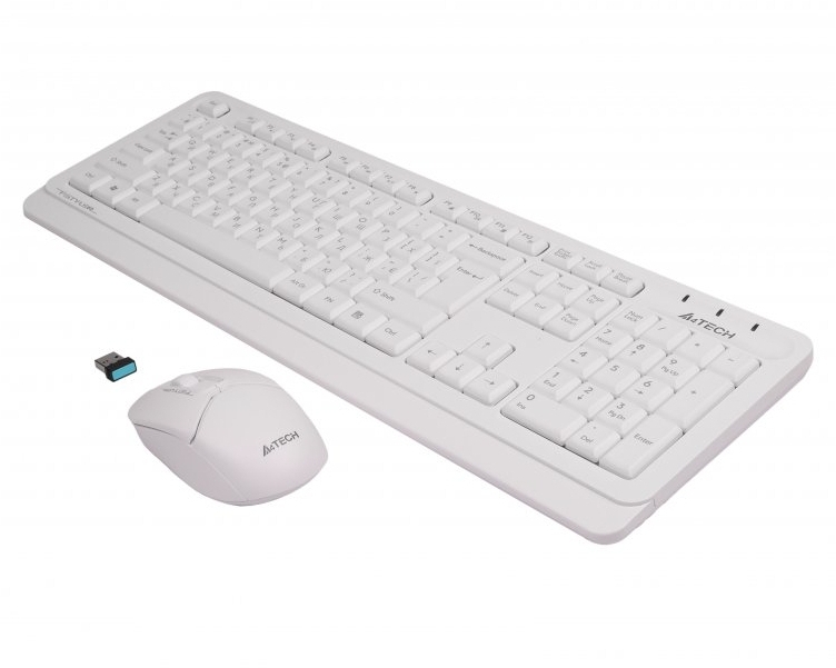 Комплект A4Tech FG1012 Wireless White (4711421970952) фото3