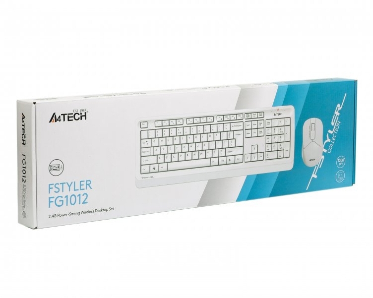 Комплект A4Tech FG1012 Wireless White (4711421970952) фото6