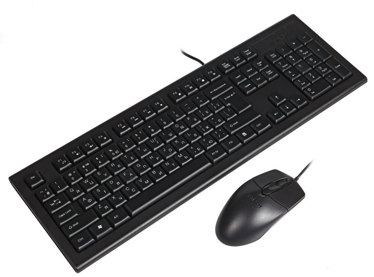 Комплект A4Tech KR-8572 USB Black (4711421857208) фото2