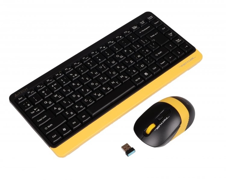 Комплект A4Tech FG1110 Wireless Bumblebee (4711421987752) фото2