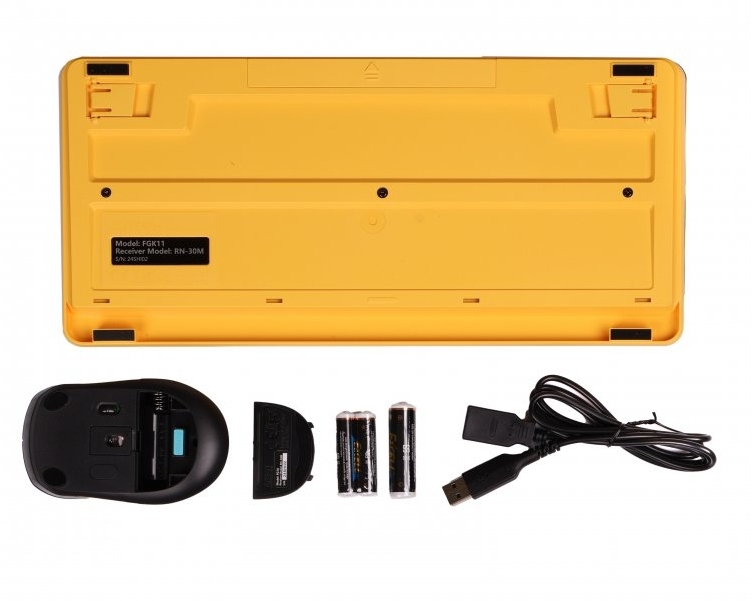 Комплект A4Tech FG1110 Wireless Bumblebee (4711421987752) фото6