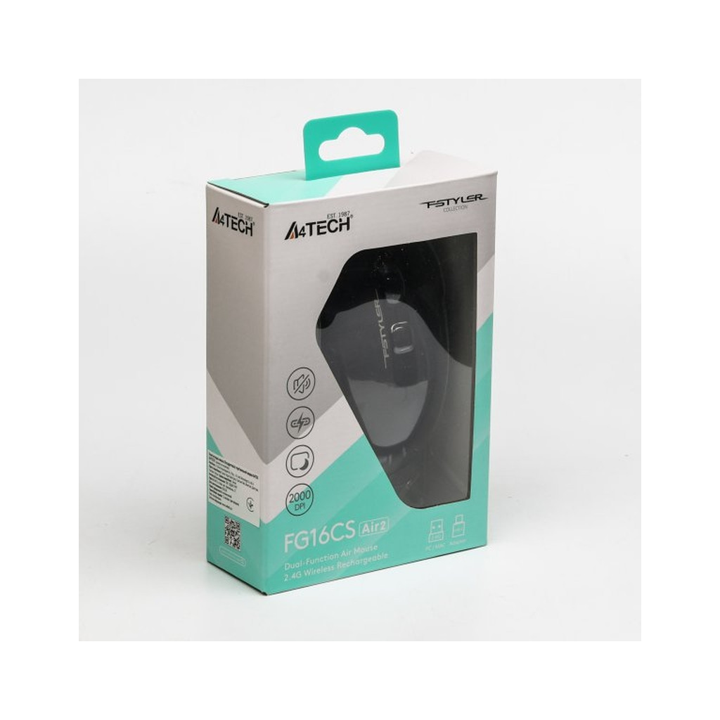 Мышь A4Tech FG16CS Air2 Wireless Black (4711421998468) фото11