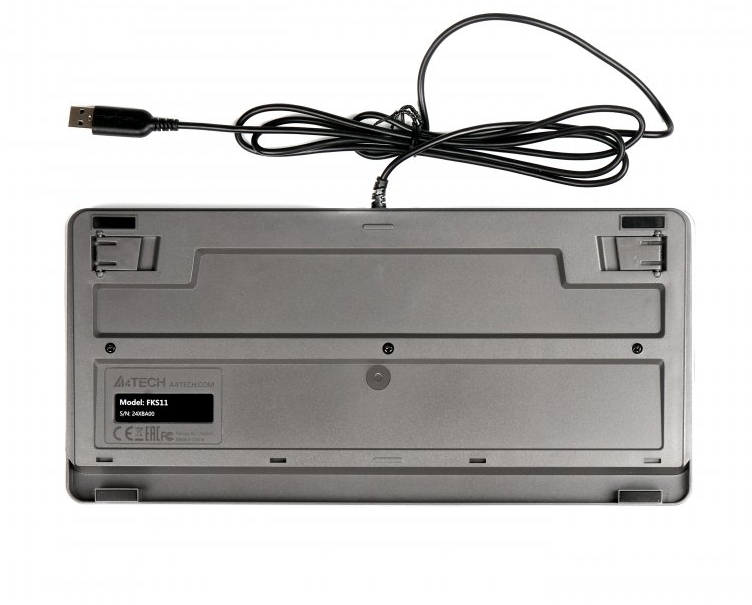 Клавиатура A4Tech FKS11 USB Grey (4711421960458) фото6