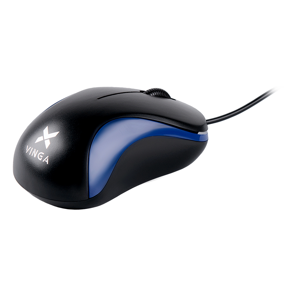 Мишка Vinga MS-882 black - blue фото3