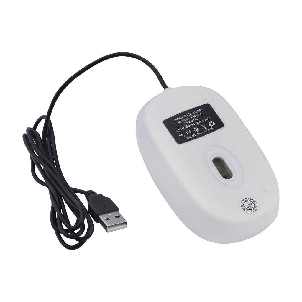Мишка Gemix GM145 USB White (GM145Wh) фото6