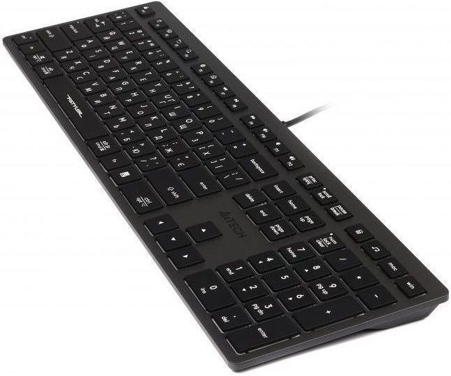Клавіатура A4Tech FX60 USB Grey White backlit фото4