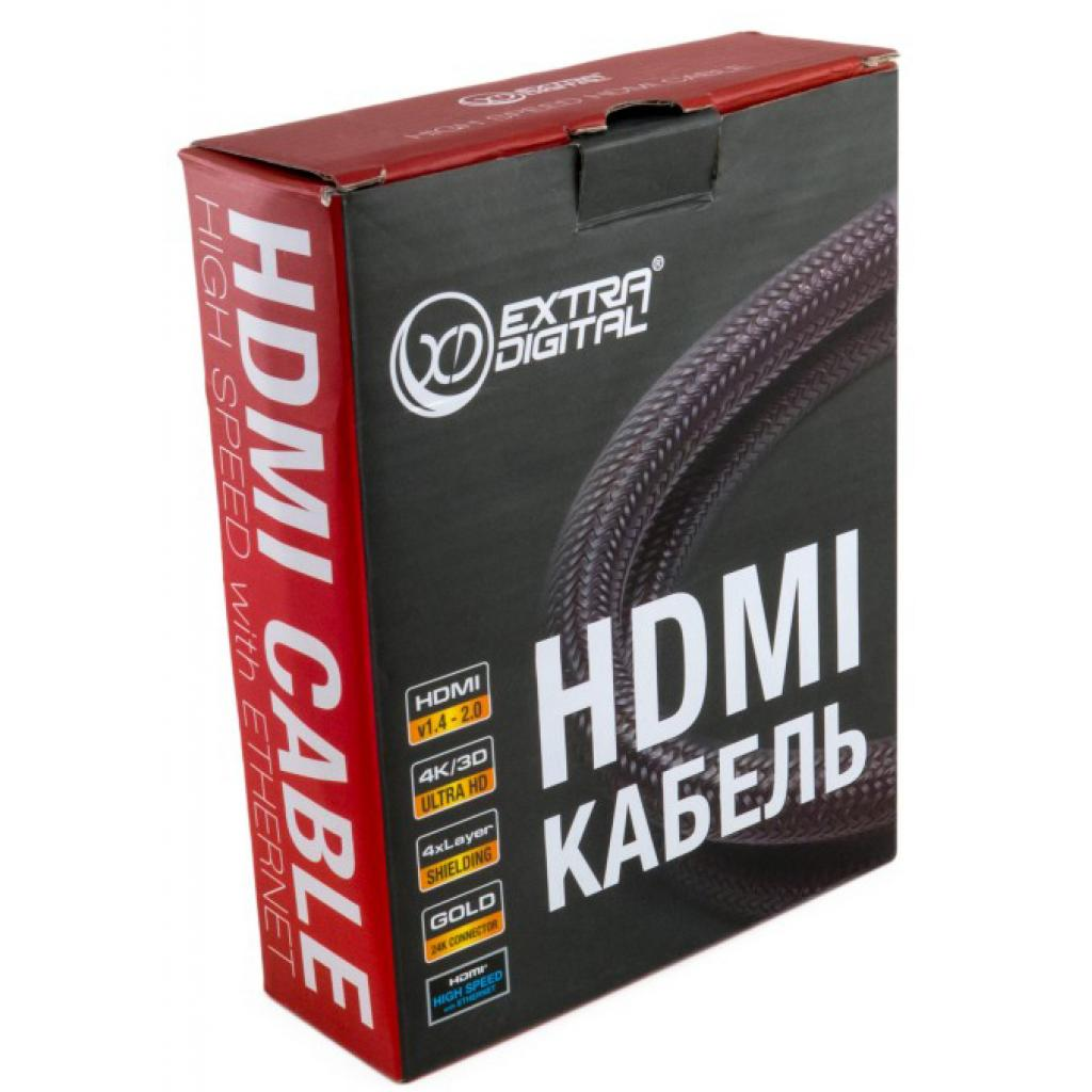 Кабель HDMI M to HDMI M 3.0m Extradigital (KBH1634) фото5