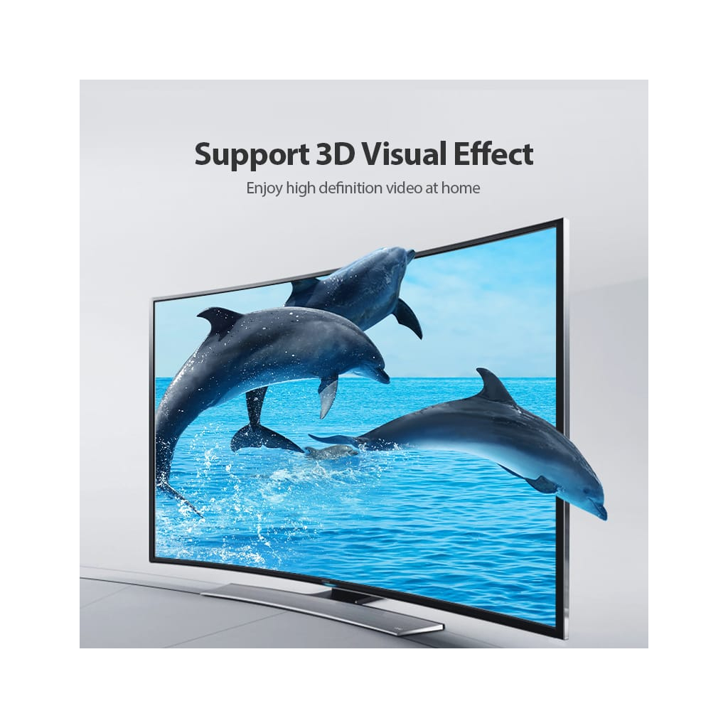 Кабель HDMI M to HDMI M 1.0m 4K60Hz black Vention (AAIBF) фото6