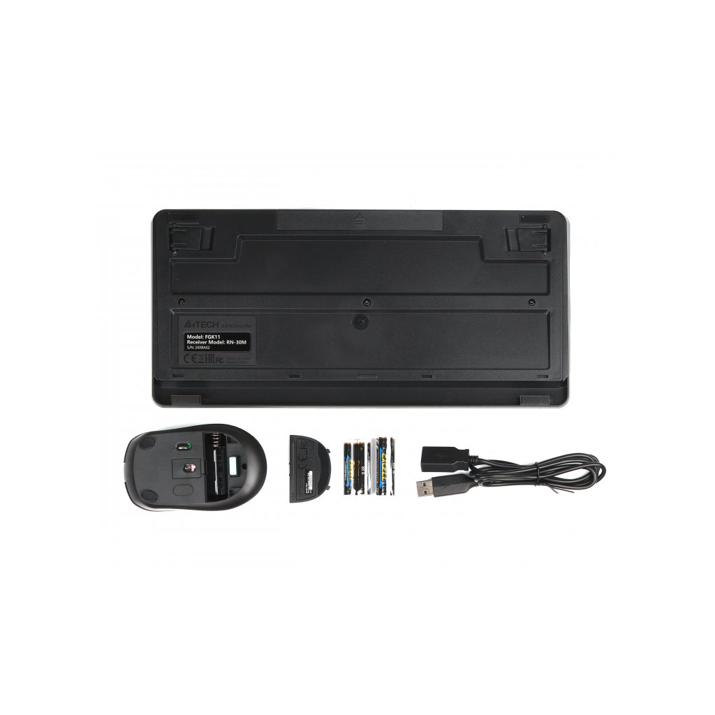 Комплект A4Tech FG1112 Wireless Black (4711421959339) фото6