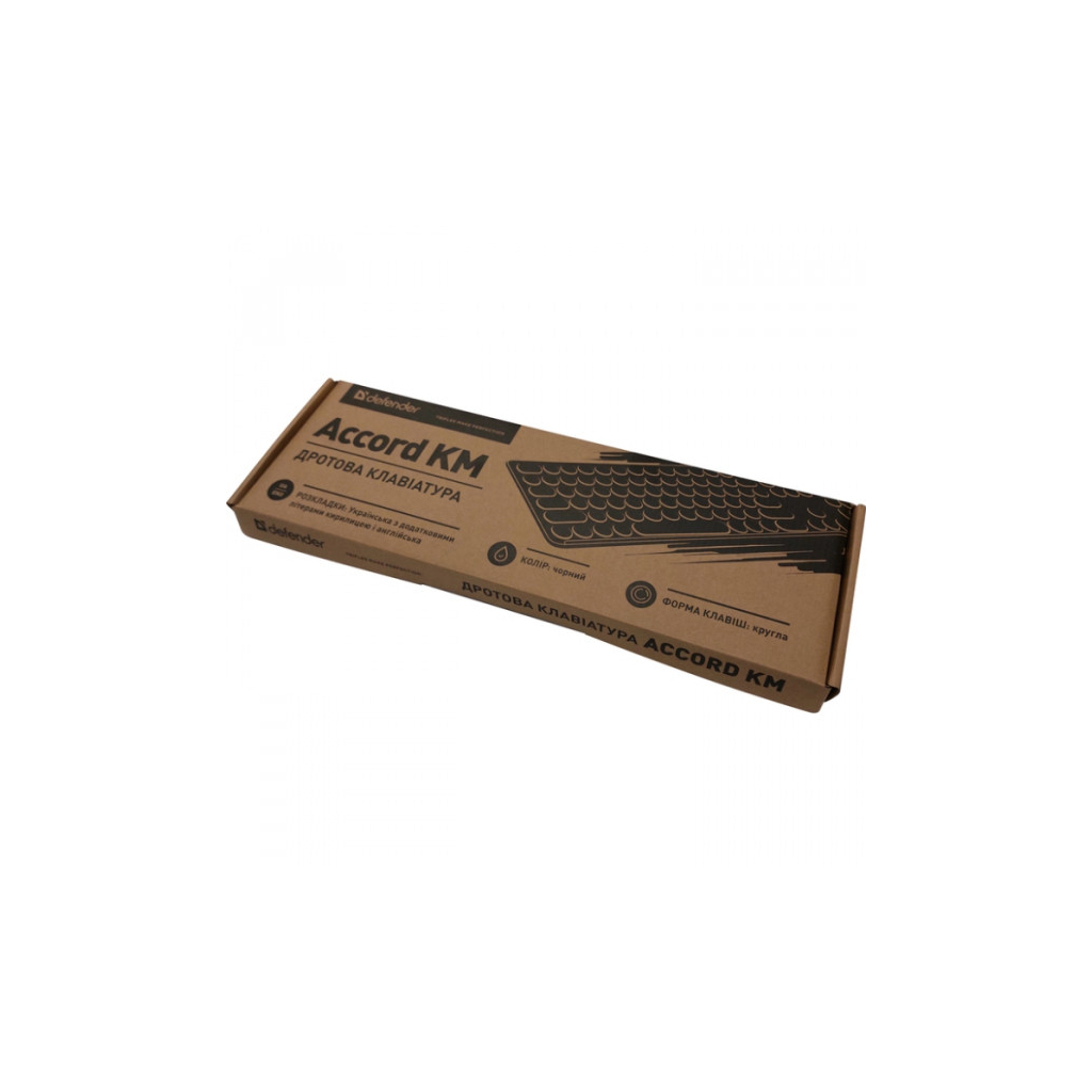 Клавиатура Defender Accord KM USB UA Black (450250) фото4