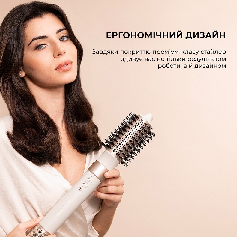 Стайлер Cecotec Bamba CeramicCare AirGlam Champagne (CCTC-03465) фото2