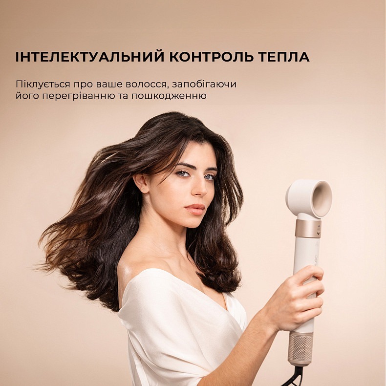 Стайлер Cecotec Bamba CeramicCare AirGlam Champagne (CCTC-03465) фото3
