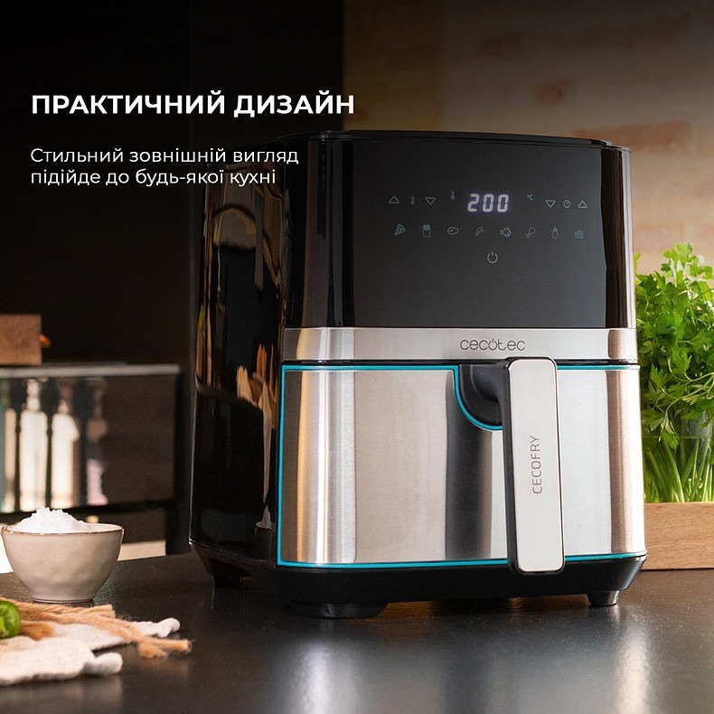 Мультипечь Cecotec Cecofry Full Inox 5500 Pro Acc Kit (CCTC-03317) фото