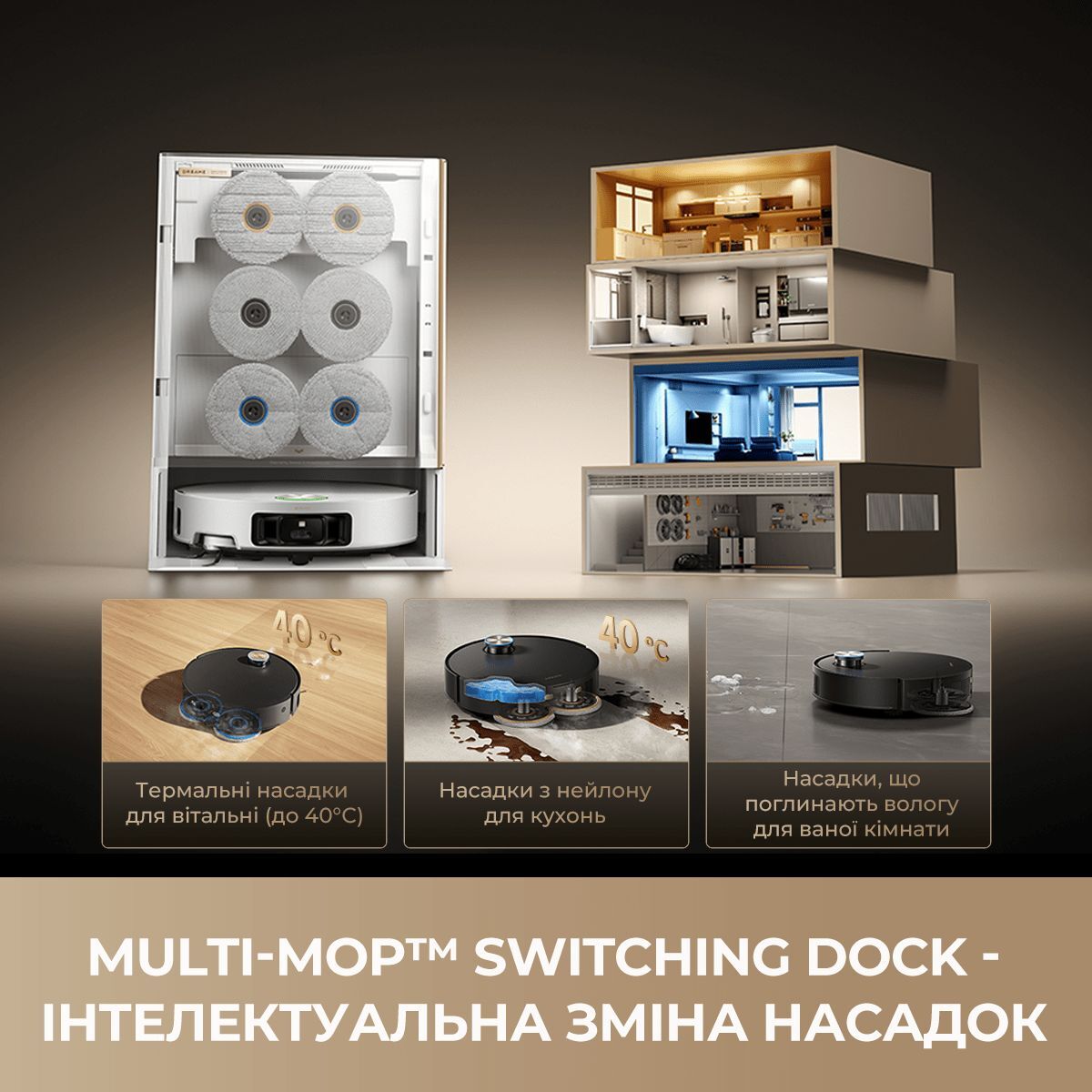Робот-пылесос Dreame Bot MatriX 10 Ultra White (RLX95CE-wh) фото4