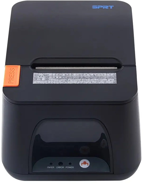 Принтер для друку чеків SPRT SP-POS890E USB, Ethernet, black (SP-POS890E BLACK) фото3