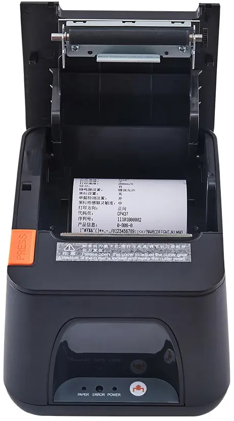Принтер для друку чеків SPRT SP-POS890E USB, Ethernet, black (SP-POS890E BLACK) фото5