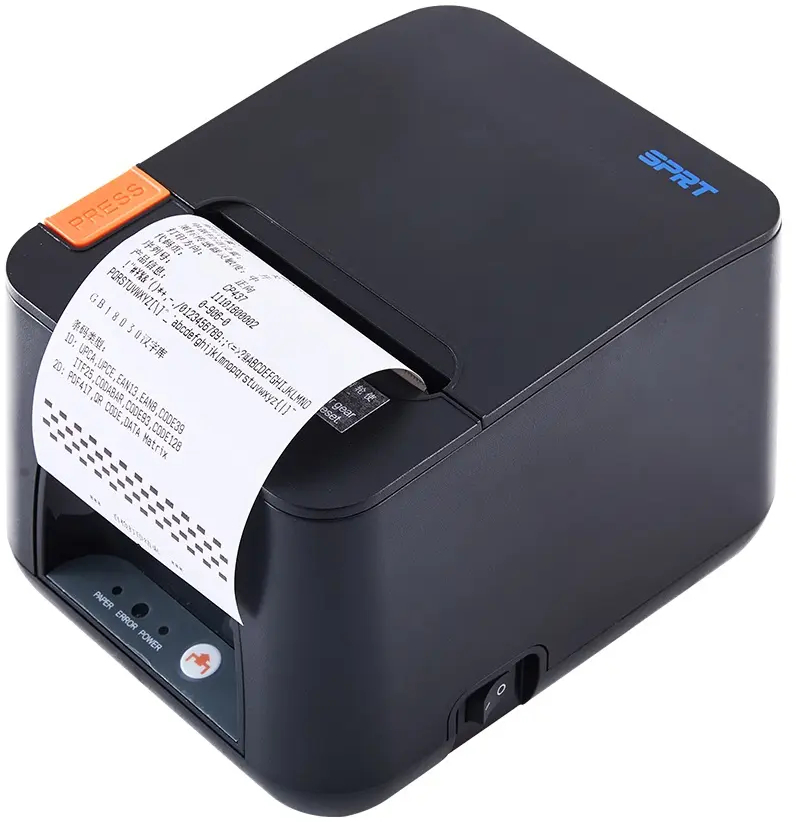 Принтер для друку чеків SPRT SP-POS890E USB, Ethernet, black (SP-POS890E BLACK) фото2
