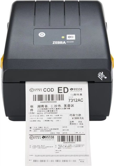 Принтер для друку етикеток Zebra ZD230T USB, Ethernet (ZD23042-30EC00EZ) фото