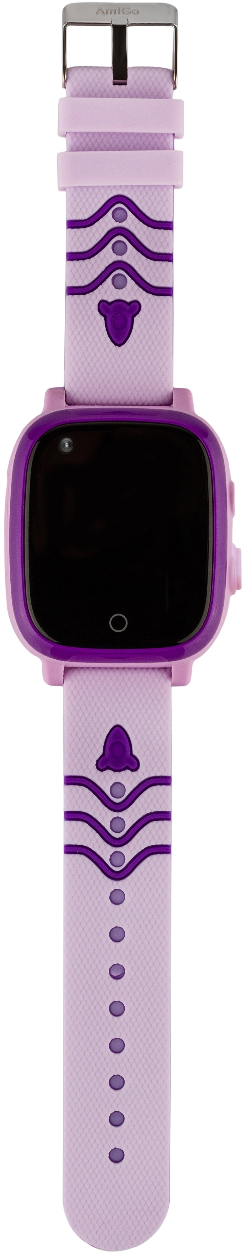 Смарт-часы для детей AmiGo GO005 4G WiFi ThermometerPurple (747019) фото4