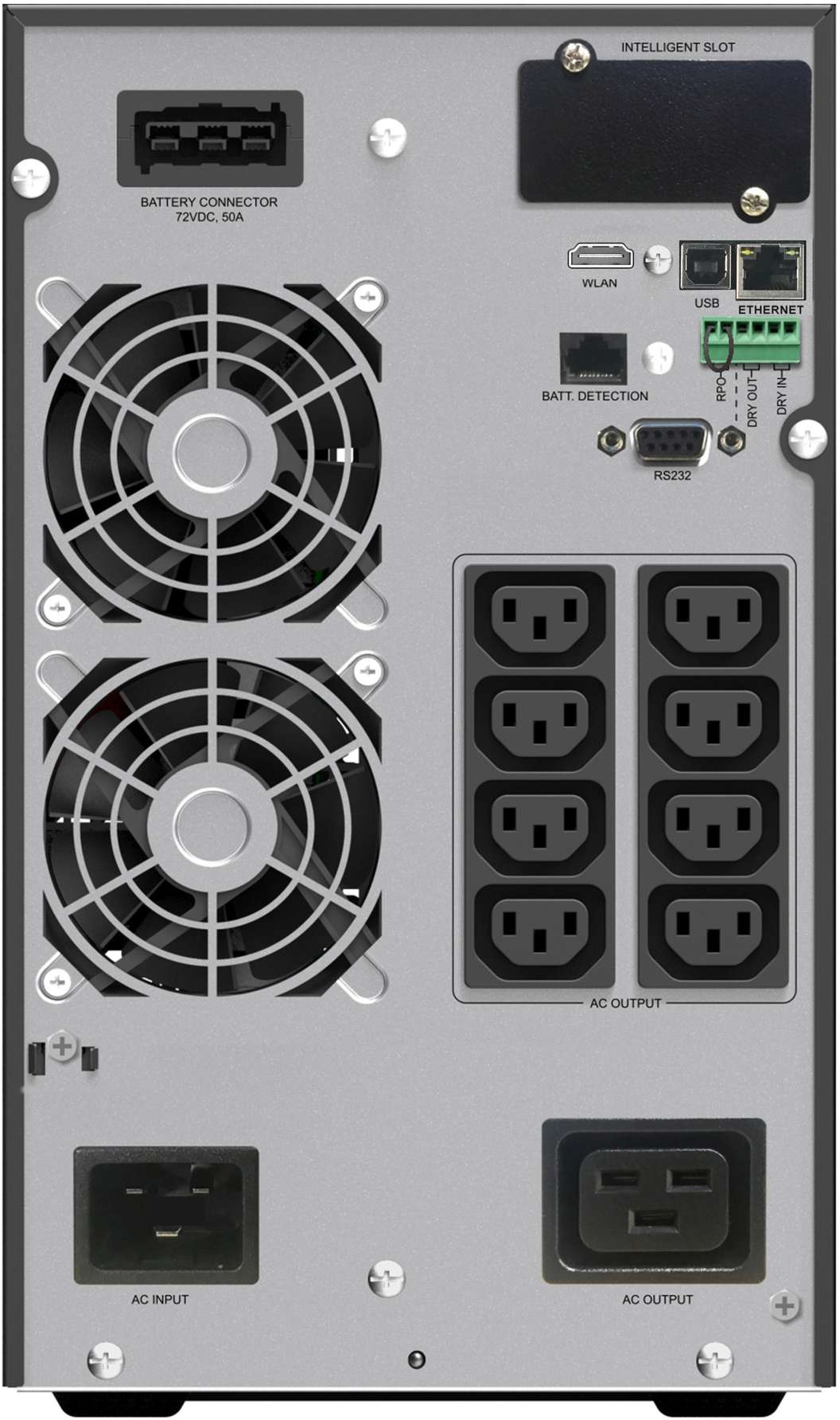 ИБП PowerWalker VFI 3000 ICT IoT 3000W LCD (10122195) фото3