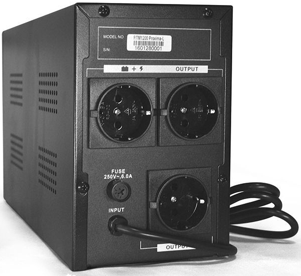 ДБЖ Ritar RTM1000 (600W) Proxima-L (RTM1000L) фото2