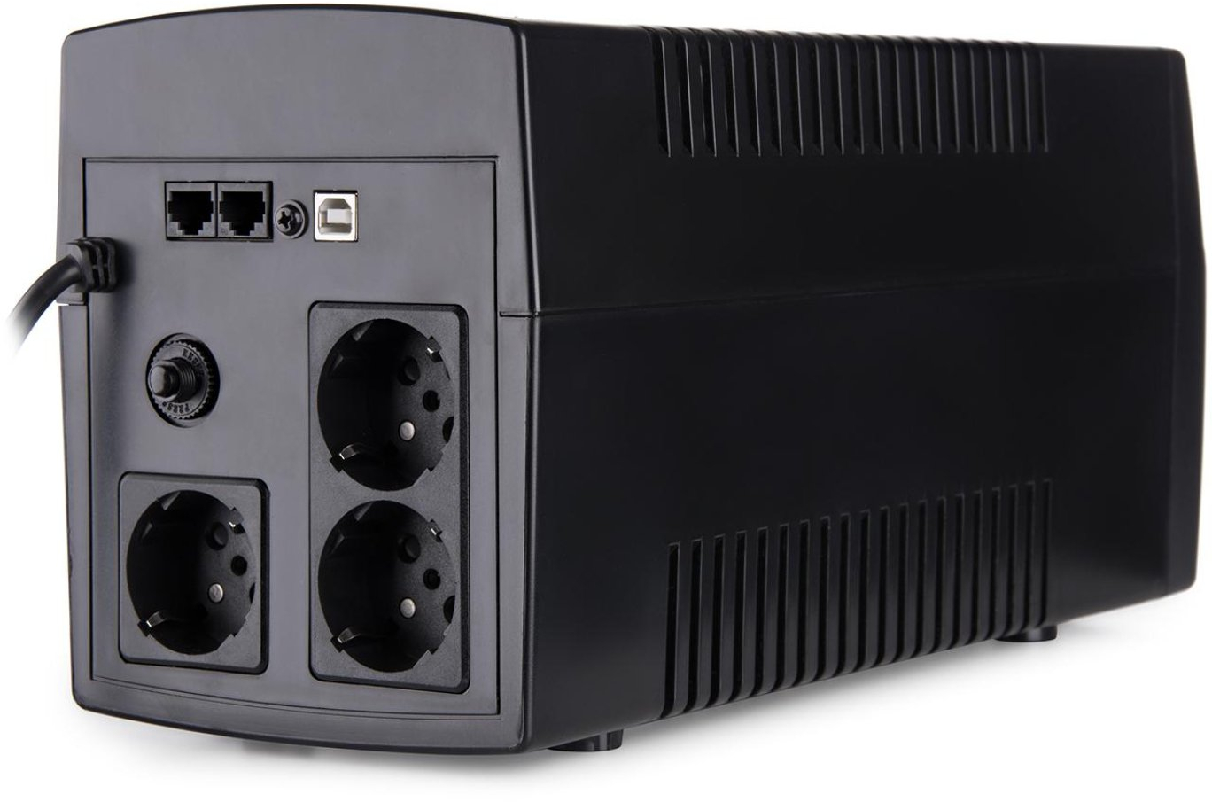 ДБЖ Vinga LED 1200VA plastic case with USB (VPE-1200PU) фото4