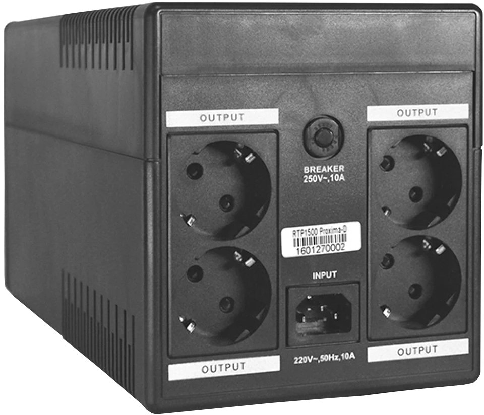 ДБЖ Ritar RTP1500 (900W) Proxima-L (RTP1500L) фото
