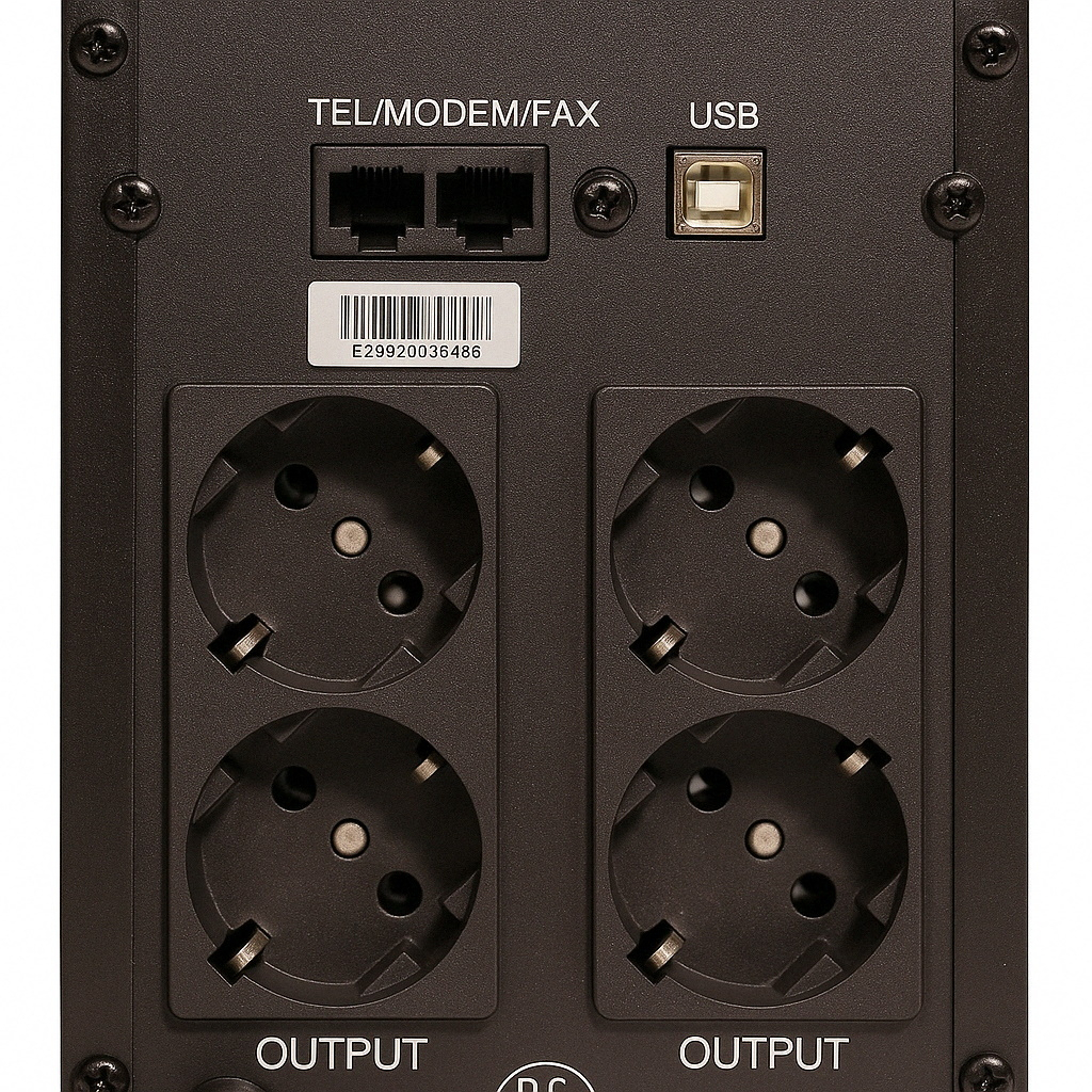 ИБП GEAR GU-1000PLCD фото2