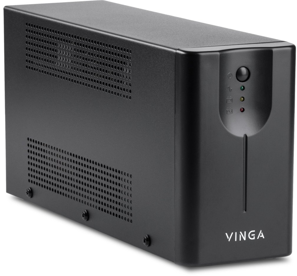 ДБЖ Vinga LED 1500VA metal case (VPE-1500M) фото3