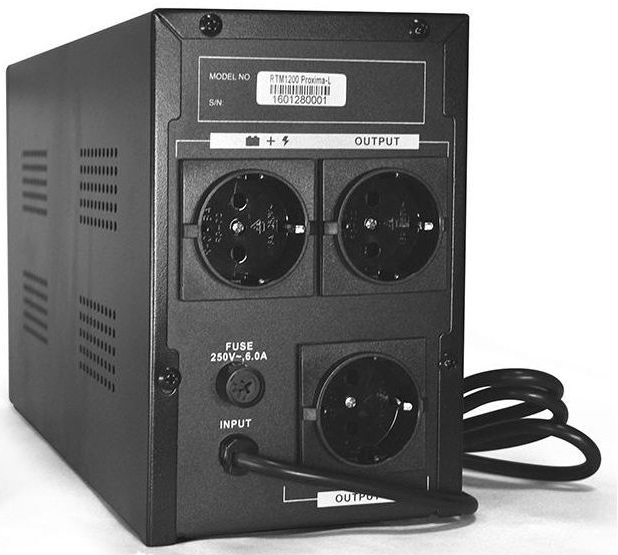 ДБЖ Ritar RTM1200 (720W) Proxima-L (RTM1200L) фото2