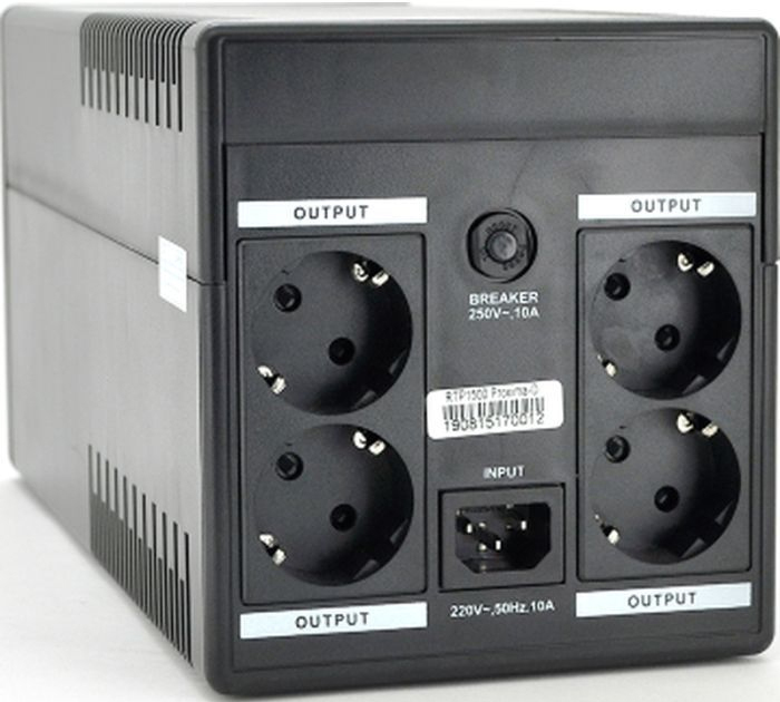 ДБЖ Ritar RTP1000 (600W) Proxima-D (RTP1000D) фото2